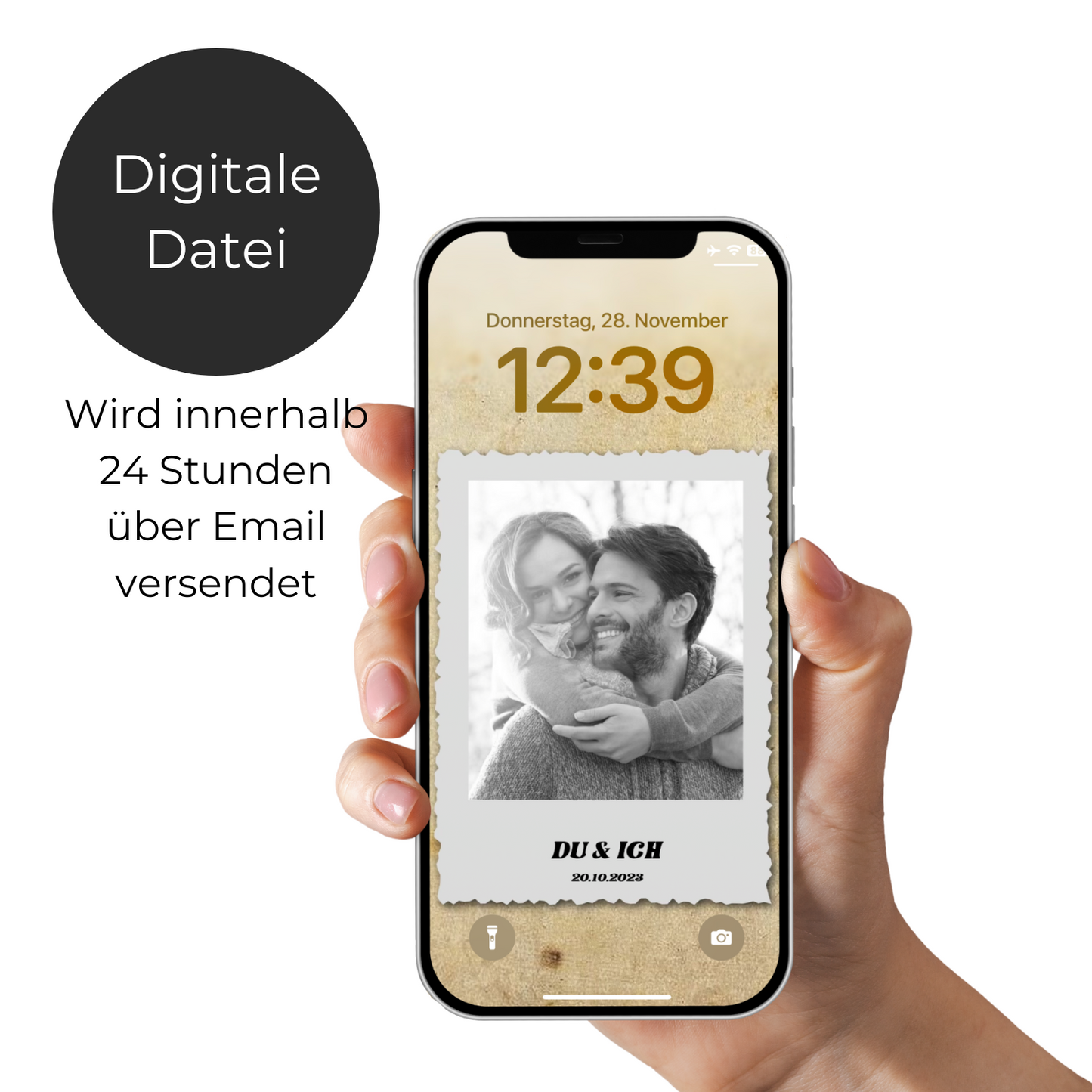 Passender Sperrbildschirm Handy - Retro Foto