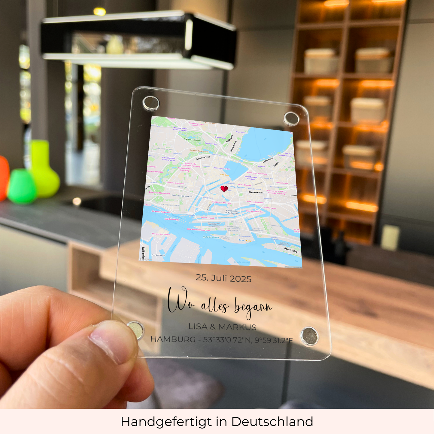 « Notre événement » - Aimant acrylique