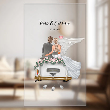 Nouveau livre - Tableau acrylique personnalisé comme cadeau monétaire