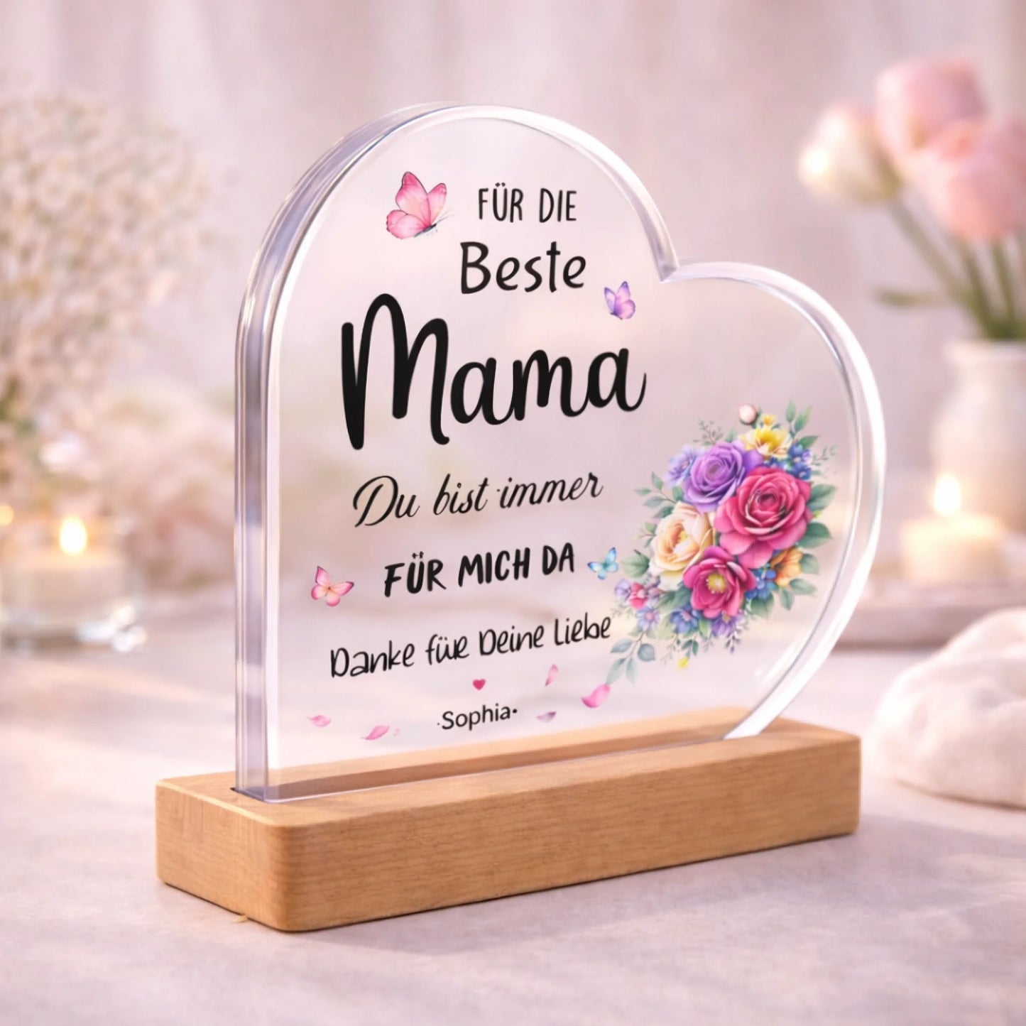 Thank you for your love, Mama