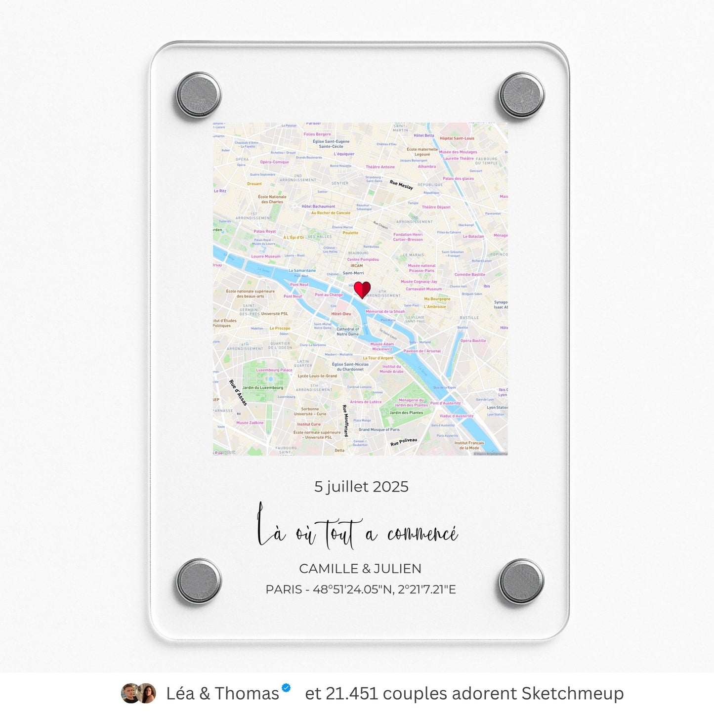 «Notre événement – Aimant»